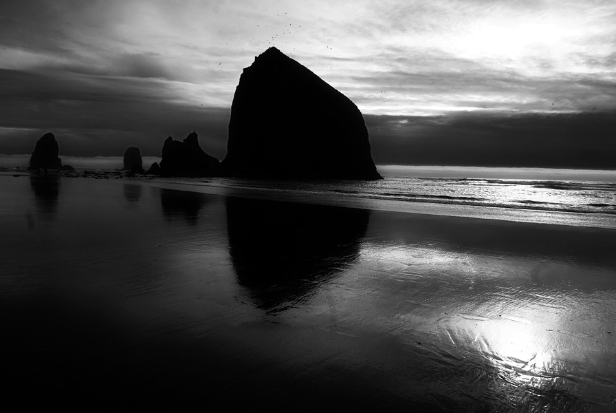 Haystack Rock #38 BW